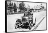 Mature Couple in a Car, Ca. 1910-null-Framed Stretched Canvas