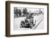 Mature Couple in a Car, Ca. 1910-null-Framed Photographic Print