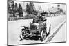 Mature Couple in a Car, Ca. 1910-null-Mounted Photographic Print