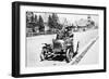 Mature Couple in a Car, Ca. 1910-null-Framed Photographic Print