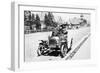 Mature Couple in a Car, Ca. 1910-null-Framed Photographic Print