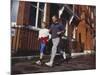 Mature Couple Out on a Fitness Run-Chris Cole-Mounted Photographic Print