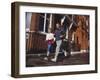 Mature Couple Out on a Fitness Run-Chris Cole-Framed Photographic Print