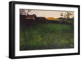 Mature Field, 1891-Harald Oscar Sohlberg-Framed Giclee Print