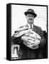 Mature Man Holds a Baby, Ca. 1950-null-Framed Stretched Canvas