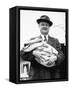 Mature Man Holds a Baby, Ca. 1950-null-Framed Stretched Canvas
