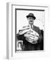 Mature Man Holds a Baby, Ca. 1950-null-Framed Photographic Print