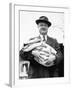 Mature Man Holds a Baby, Ca. 1950-null-Framed Photographic Print