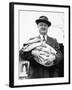 Mature Man Holds a Baby, Ca. 1950-null-Framed Photographic Print