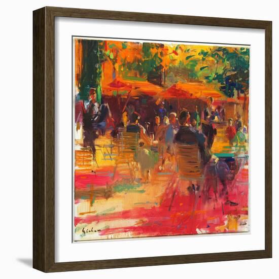 Maturing Sun, Paris-Peter Graham-Framed Giclee Print