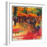 Maturing Sun, Paris-Peter Graham-Framed Giclee Print