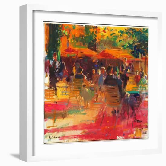 Maturing Sun, Paris-Peter Graham-Framed Giclee Print