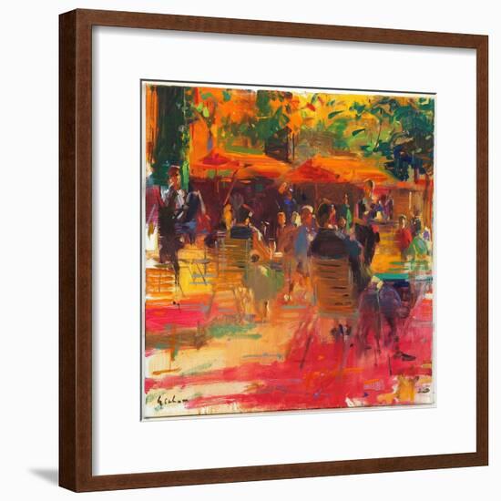 Maturing Sun, Paris-Peter Graham-Framed Giclee Print