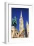 Matyas Church (Matthias Church) at Fisherman's Bastion, Budapest, Hungary, Europe-Neil Farrin-Framed Photographic Print