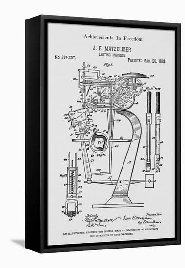 Matzeliger's Lasting Machine-Schomburg Center-Framed Stretched Canvas