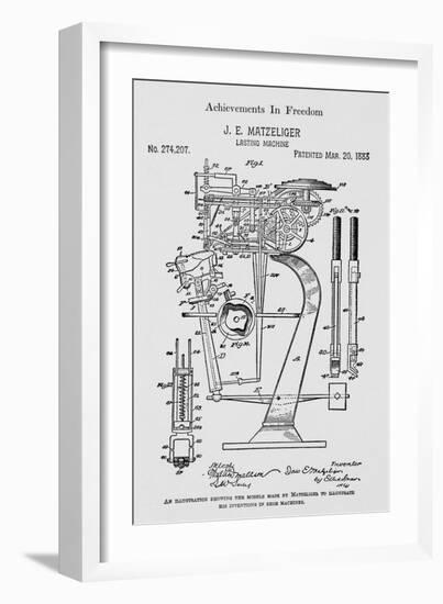 Matzeliger's Lasting Machine-Schomburg Center-Framed Photographic Print