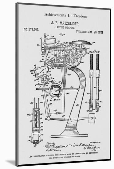 Matzeliger's Lasting Machine-Schomburg Center-Mounted Photographic Print