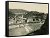 Mauch Chunk, Pennsylvania (Now named Jim Thorpe PA), in the Lehigh Valley, 1890s-null-Framed Stretched Canvas