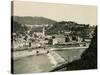 Mauch Chunk, Pennsylvania (Now named Jim Thorpe PA), in the Lehigh Valley, 1890s-null-Stretched Canvas