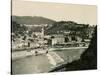 Mauch Chunk, Pennsylvania (Now named Jim Thorpe PA), in the Lehigh Valley, 1890s-null-Stretched Canvas