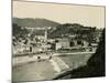 Mauch Chunk, Pennsylvania (Now named Jim Thorpe PA), in the Lehigh Valley, 1890s-null-Mounted Giclee Print
