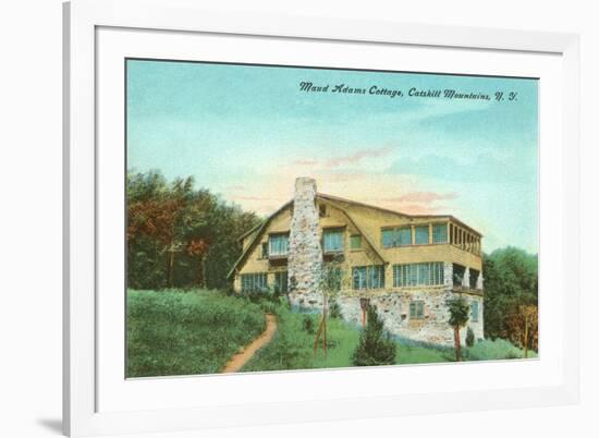 Maud Adams Cottage, Catskill Mountains, New York-null-Framed Premium Giclee Print