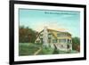 Maud Adams Cottage, Catskill Mountains, New York-null-Framed Premium Giclee Print