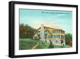 Maud Adams Cottage, Catskill Mountains, New York-null-Framed Art Print