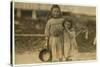 Maud and Grade Daly-Lewis Wickes Hine-Stretched Canvas