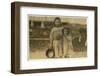 Maud and Grade Daly-Lewis Wickes Hine-Framed Photographic Print