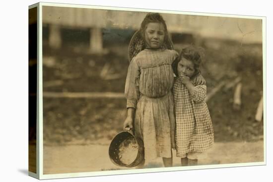 Maud and Grade Daly-Lewis Wickes Hine-Stretched Canvas