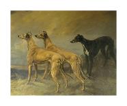 Two Black Labradors-Maud Earl-Premium Giclee Print