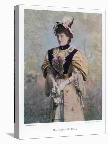 Maud Hobson, Actress, 1901-W&d Downey-Stretched Canvas