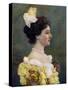Maud Hoffman, Actress, 1899-1900-W&d Downey-Stretched Canvas
