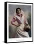 Maud Jeffries, American Actress, 1901-W&d Downey-Framed Stretched Canvas