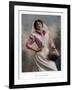 Maud Jeffries, American Actress, 1901-W&d Downey-Framed Giclee Print