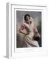 Maud Jeffries, American Actress, 1901-W&d Downey-Framed Giclee Print