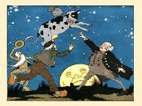 The Cow Jumps Over The Moon-Maud & Miska Petersham-Art Print