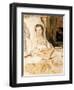 Maud Sewing, 1883-Childe Hassam-Framed Giclee Print