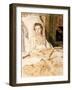 Maud Sewing, 1883-Childe Hassam-Framed Premium Giclee Print