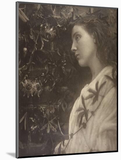 Maud-Julia Margaret Cameron-Mounted Premium Giclee Print