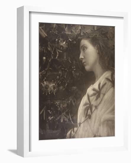 Maud-Julia Margaret Cameron-Framed Giclee Print