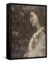 Maud-Julia Margaret Cameron-Framed Stretched Canvas