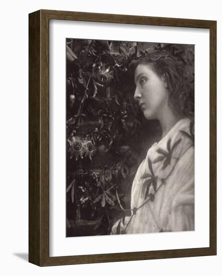 Maud-Julia Margaret Cameron-Framed Giclee Print