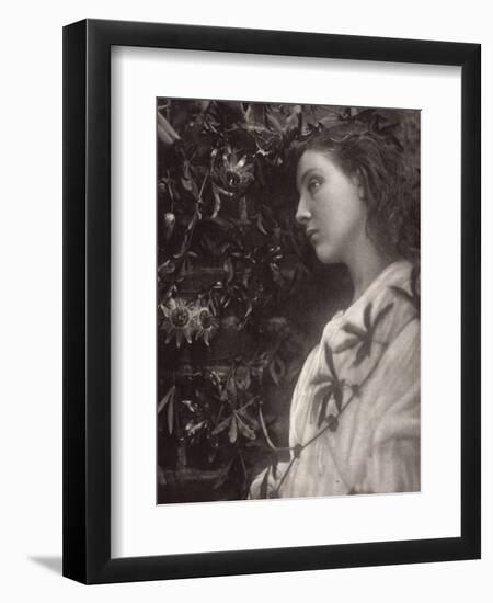 Maud-Julia Margaret Cameron-Framed Premium Giclee Print