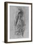 'Maude', c1876-James Abbott McNeill Whistler-Framed Giclee Print