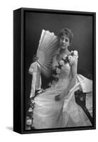 Maude Millett, Actress, 1890-W&d Downey-Framed Stretched Canvas