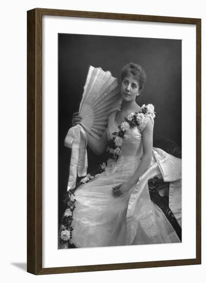 Maude Millett, Actress, 1890-W&d Downey-Framed Photographic Print