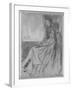 'Maude, Seated', 1873-James Abbott McNeill Whistler-Framed Giclee Print