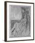 'Maude, Seated', 1873-James Abbott McNeill Whistler-Framed Giclee Print